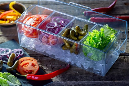 Pikanty Chilled Condiment Server Caddy - Image 7