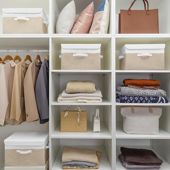 GRANNY SAYS Storage Bins with Lids, Decorative Storage Boxes, Clothes Stoarge - Image 8