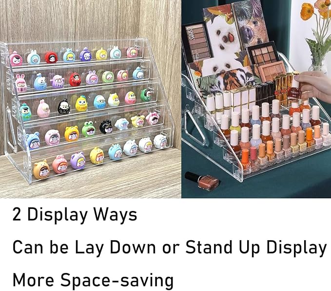 5 Tier Acrylic Display Stand Organiser - Image 2