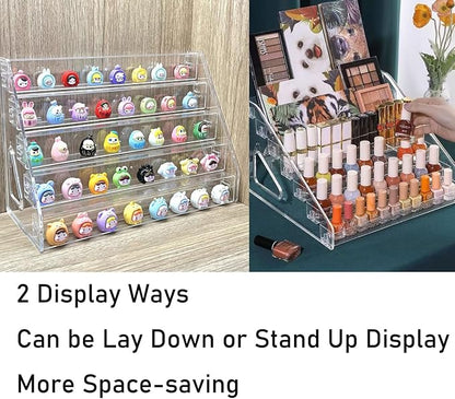 5 Tier Acrylic Display Stand Organiser - Image 2