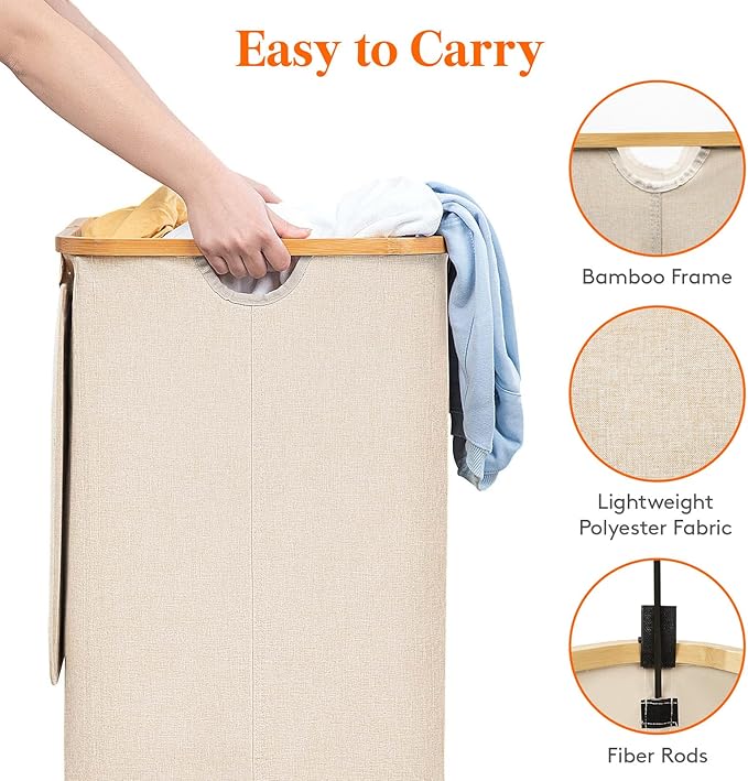 Lifewit 120L Large Laundry Hamper - Image 6