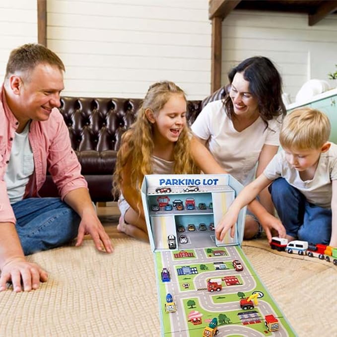 SAM AND MABEL Toy Car Garage Box - Image 6