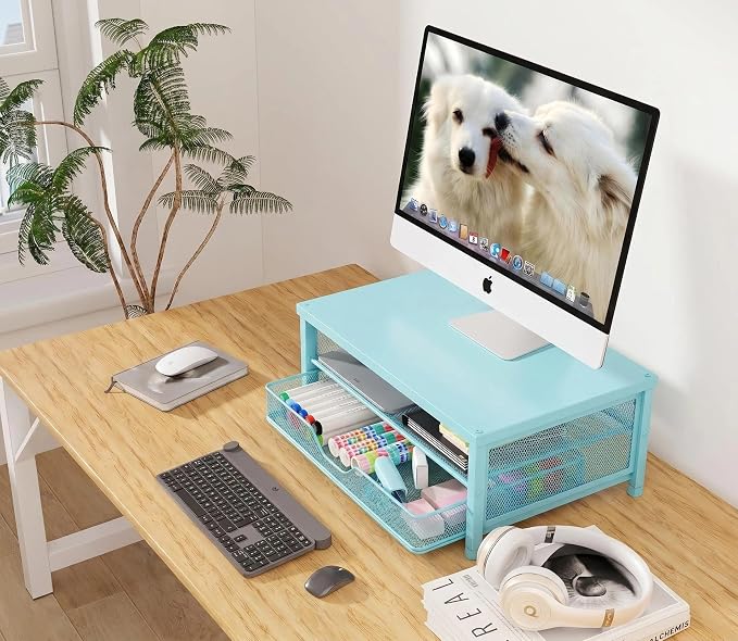 OPNICE Computer Monitor Stand Riser, Desk Organizer - Image 4