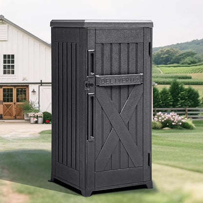 YITAHOME 60-Gallon Secure Package Delivery and Storage Box | Double-Wall Resin by YITAHOME