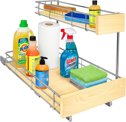 LYNK PROFESSIONAL® SELECT™ Pull Out Under Sink Kitchen Cabinet Organizer by LYNKPROFESSIONAL