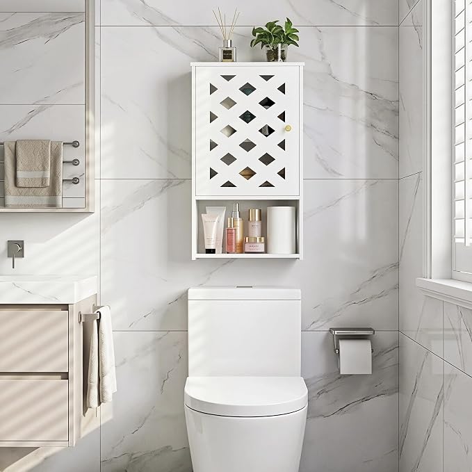 Over the Toilet Wall Bathroom Medicine Cabinet - Image 6