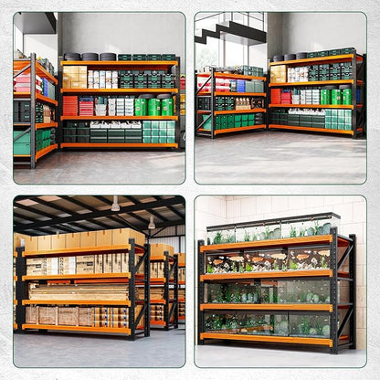 Letaya 4000LBS Heavy Duty Storage Shelves, 4 Tier Large Tall Industrial Shelving - Image 6