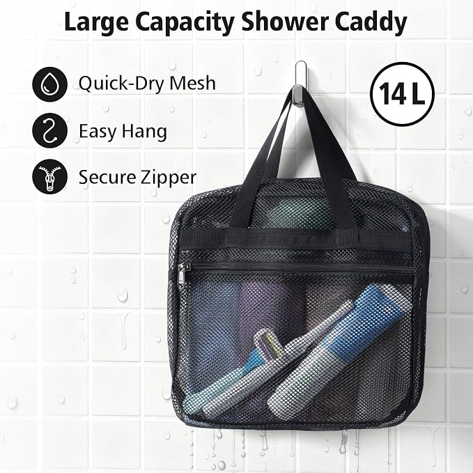 Mesh Shower Caddy Portable - Image 3