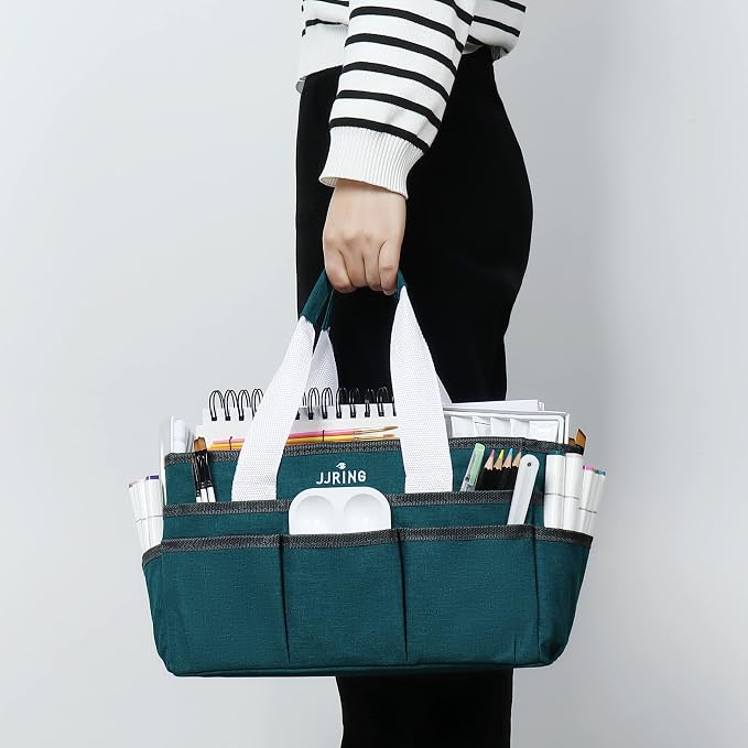 JJRING Craft Organizer Tote Bag - Image 8