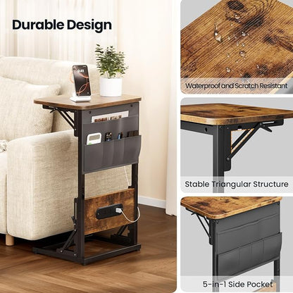 HLDIRECT C Shaped End Table - Image 8
