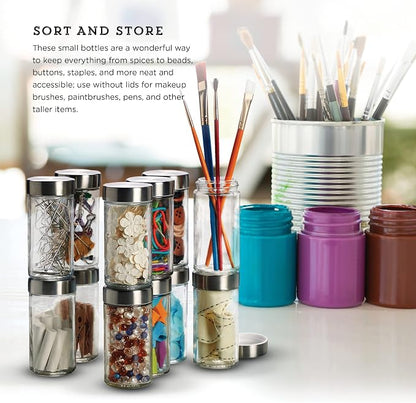 Kamenstein Clear Reusable 3 Oz Jars - Image 5