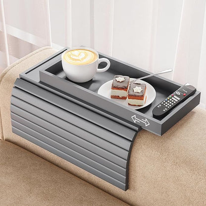 Bestjing Bamboo Sofa Armrest Tray Table by Bestjing
