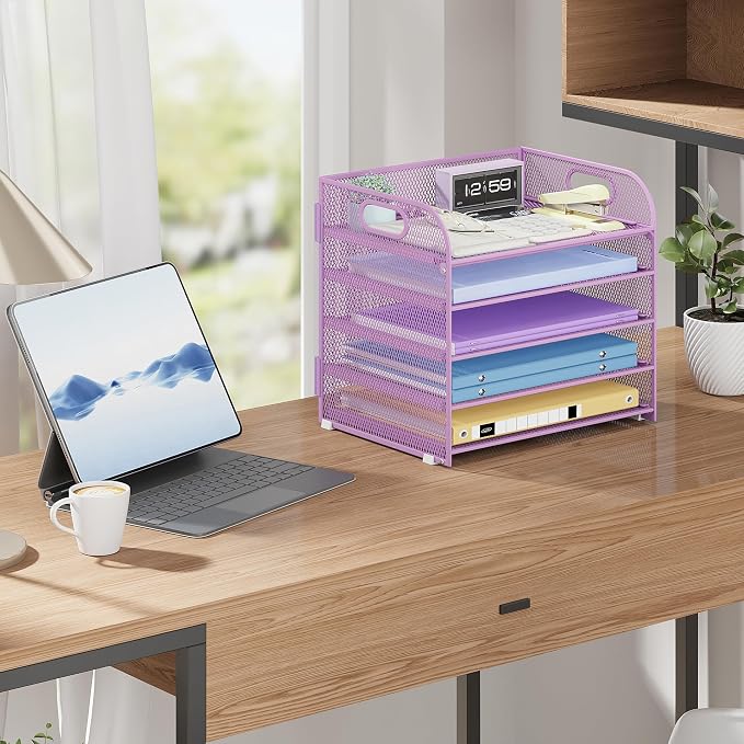 Cawukege 5 Tier Paper Organizer - Image 8