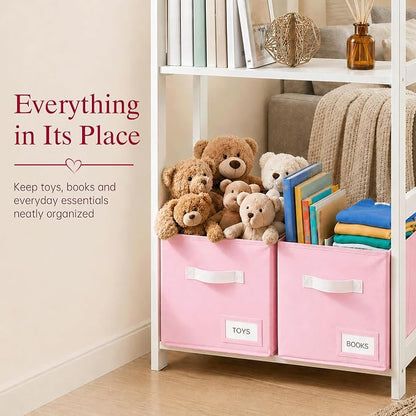 Storage Cubes 10 Pack, 11 Inch Fabric Storage Bins Organizer - Image 6