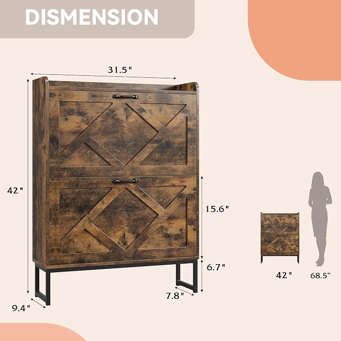 Nicetree Shoe Storage Cabinet - Image 2