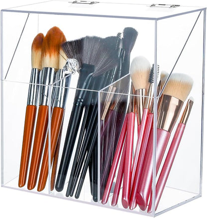 Acrylic Makeup Brush Holder by DEALIGHT