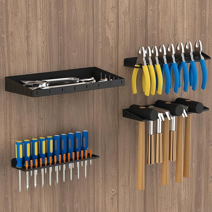 Wall Mount Screwdriver Organizer, Plier Organizer, Hammer Rack, Hand Tool - Image 2