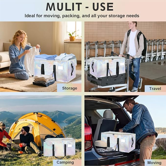 8 Pack-Extra Large Heavy Duty Moving Bags - Image 7