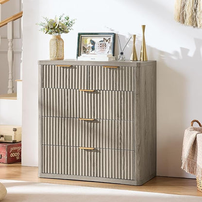 LEYAOYAO Fluted 5 Drawers Dresser - Image 8