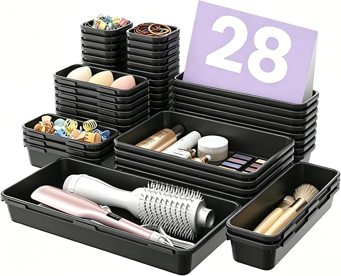 【Military Grade】A-LuGei Drawer Organizer, 【】Makeup organizer by A-LUGEI