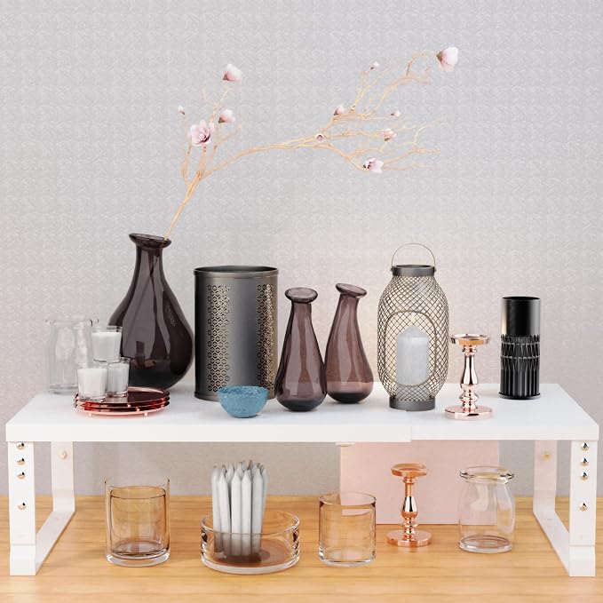 Expandable Stackable Spice Rack Organizer - Image 2