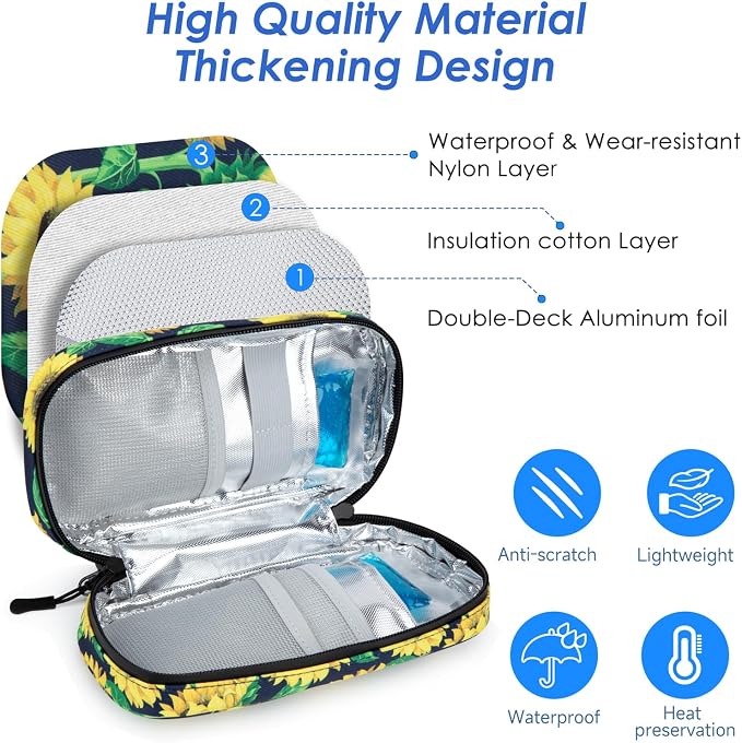 YOUSHARES Insulin Cooler Travel Case - Image 4
