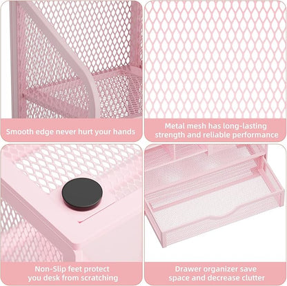 Marbrasse Mesh Desk Organizer - Image 6