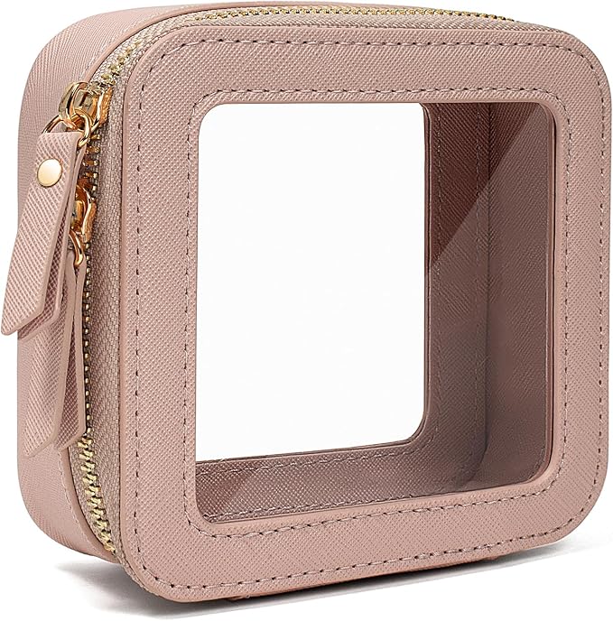 Travel Clear Makeup Bag Set, TSA Approved Cosmetic Bag Case by FFpaw
