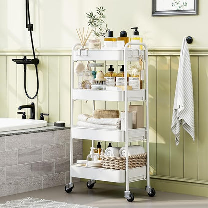 TOOLF 4-Tier Rolling Cart - Image 9