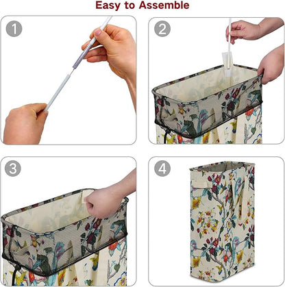 efluky Slim Laundry Basket, Narrow Laundry Hamper - Image 7