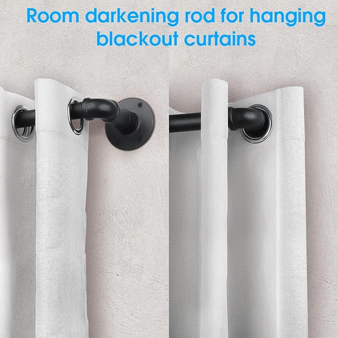 Industrial Curtain Rod, Curtain Rods - Image 2