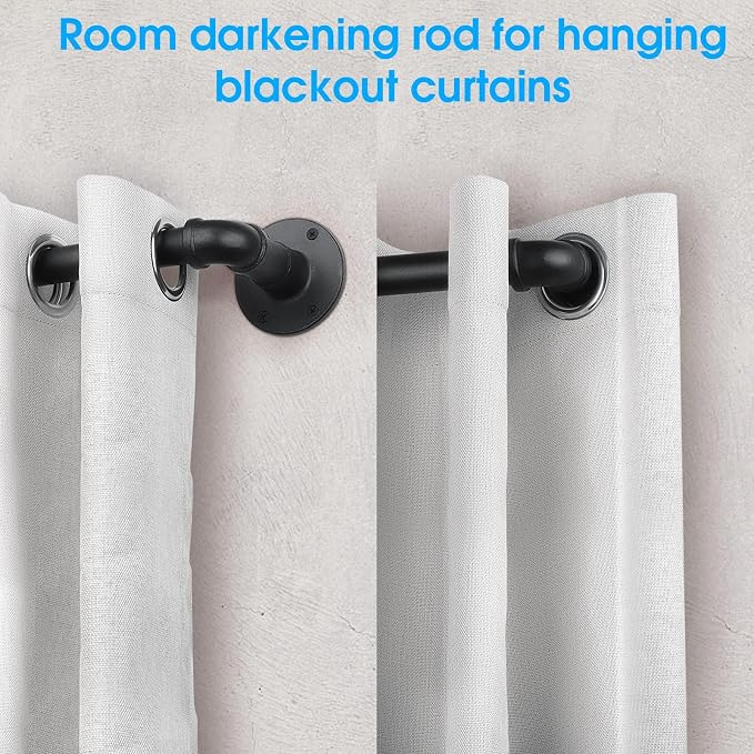 Industrial Curtain Rod, Curtain Rods - Image 2