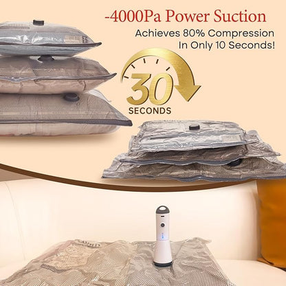 Vacbird 9 Pack Vacuum Bags for Travel - Image 4