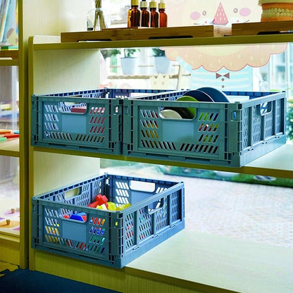 Plastic Drawer Organizer Collapsible Storage Boxes Crate - Image 7
