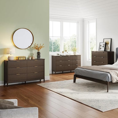 LINSY Fluted Dresser for Bedroom - Image 9