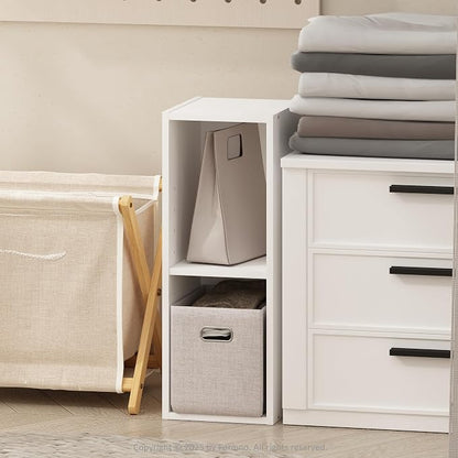 Furinno Reed 2-Tier Closet Organizers and Storage, Closet Organizer, Open Shelf by Furinno-FitsYourSpaceFitsYourBudget
