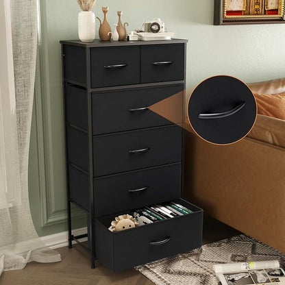 Tall Dresser for Bedroom, Fabric Storage Tower - Image 6