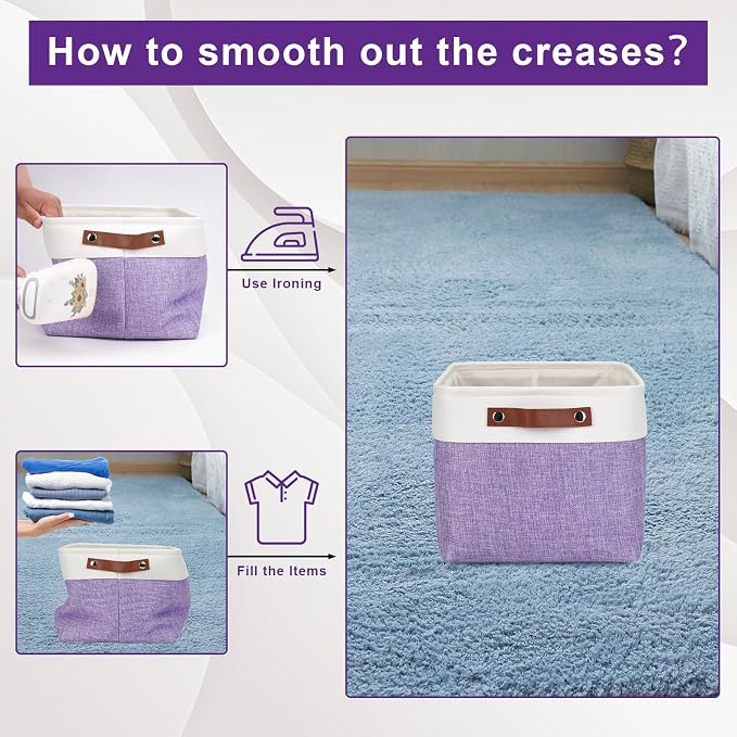 Storage Bins Large Fabric Storage Baskets - Image 6