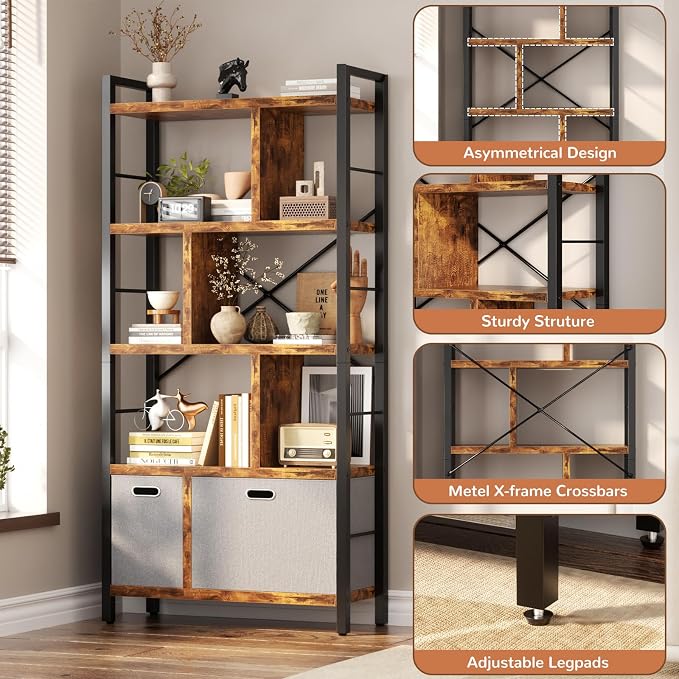 Armocity Bookshelf with Drawers - Image 4