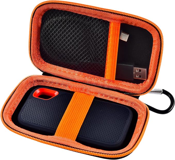 Case Compatible with SanDisk 1TB 2TB 500GB 4TB/for PRO Extreme Portable SSD by paiyule
