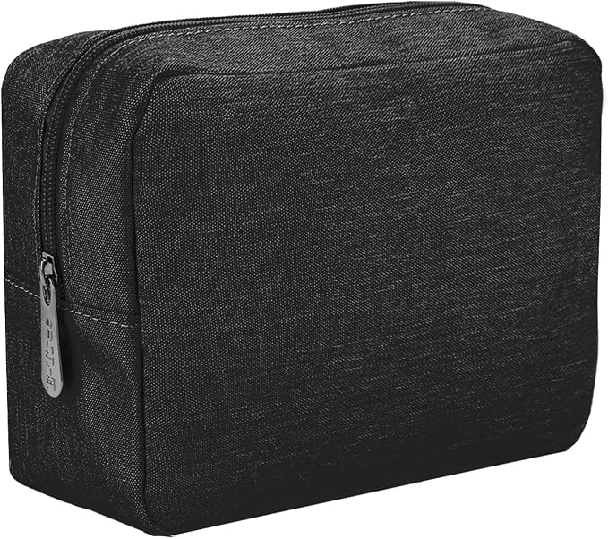 E-Tree Makeup Bag, Big Travel Make up Pouch, Zipper Large Cosmetic Brush Skin by E-Tree