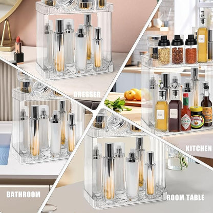 Bathroom Counter Organizer Cosmetics Skincare Organizers Skincare Makeup - Image 7