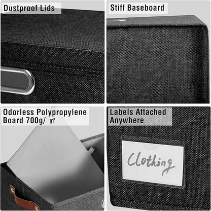17" Large Collapsible Storage Bins - Image 5