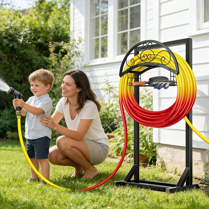 Garden Hose Holder Stand, BOLITE Metal Hanger - Image 2