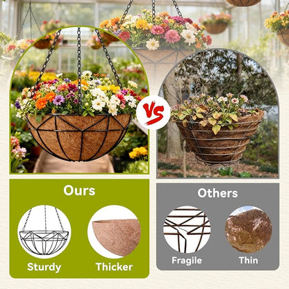 Halatool 4 Pack 16 Inch Hanging Baskets - Image 6
