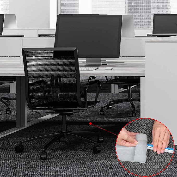 WILLBOND Carpet Cord Cover Cable Protector Floor Cover Cable Protector - Image 5