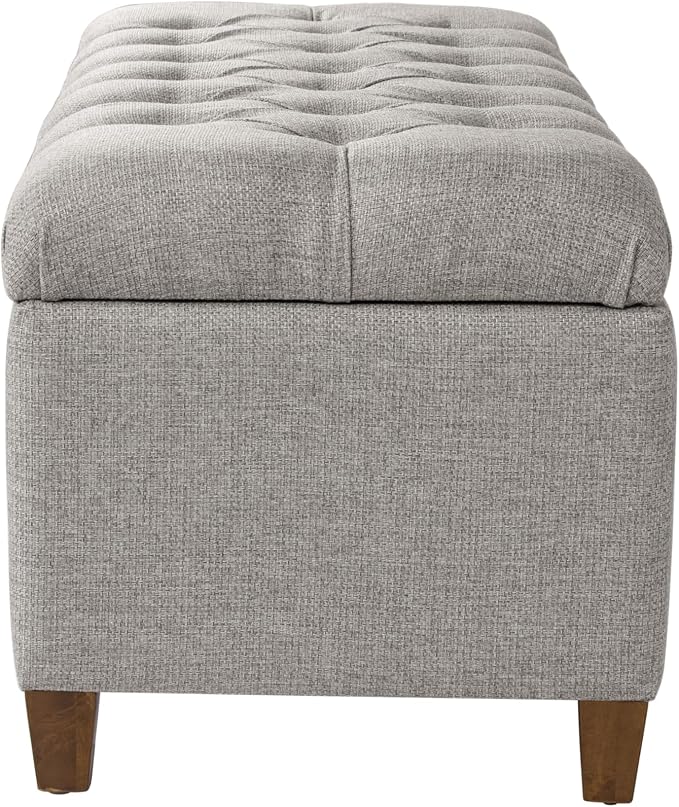 HomePop Ainsley 40" Storage Ottoman Bench - Image 11