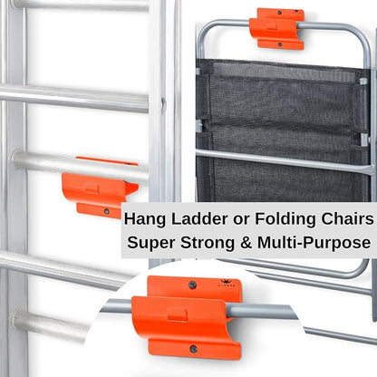 Orange Garage Storage Hooks - Image 5