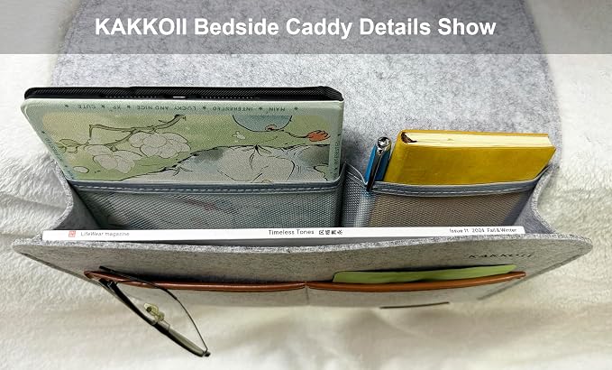 Bedside Caddy, Sofa Caddy, Storage Organizer Pocket - Image 9