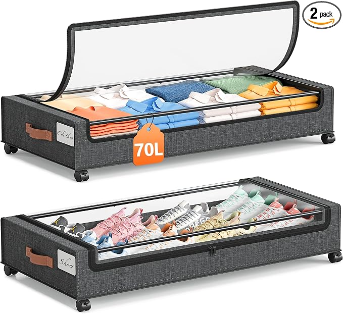 Yecaye 70L Under Bed Storage by Yecaye